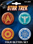 Star Trek Academy Buttons